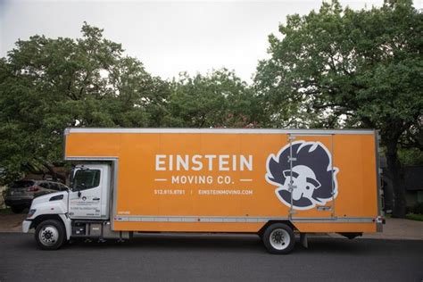 Einstein moving company - We keep our arrival windows at 2 hours or less and in many cases eliminate them altogether. On top of that, if we can’t make it in the time window that we arranged, our on-time guarantee dictates that we immediately start discounting money off your final bill.The longer you wait the larger the discount becomes.